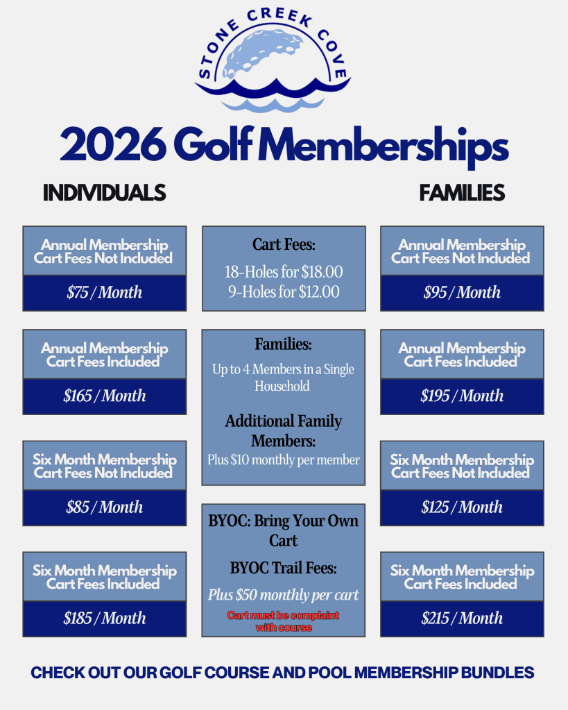 2026 Golf Membership 